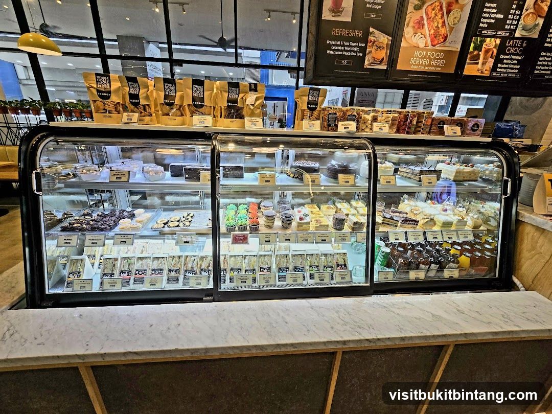 Dessert Display and Menu Boards
