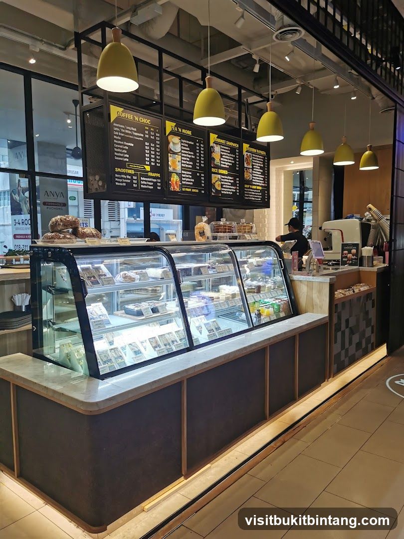 Cafe Counter with Menu Boards