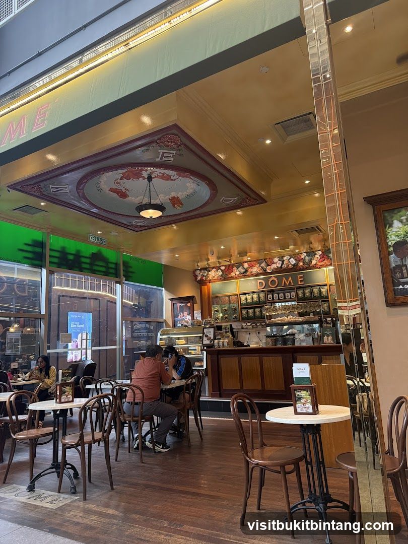 Interior of a cafe