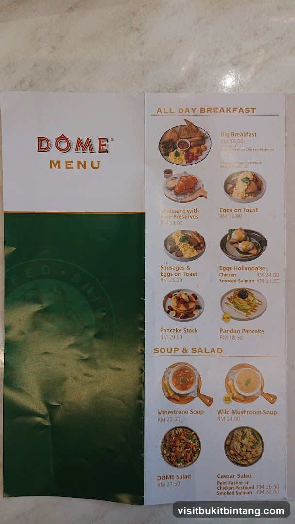 DOME MENU