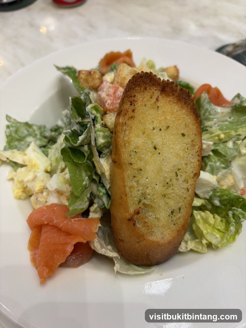 Salmon Caesar Salad