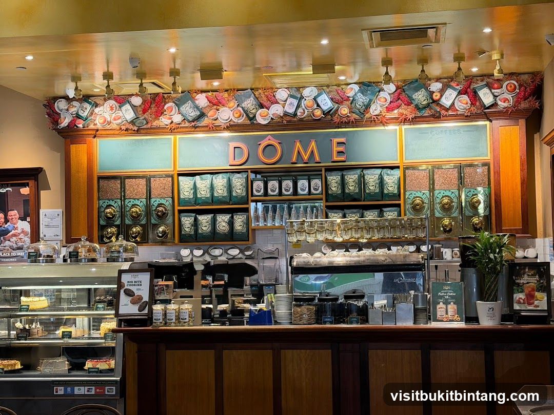 Dome Coffee Shop Counter
