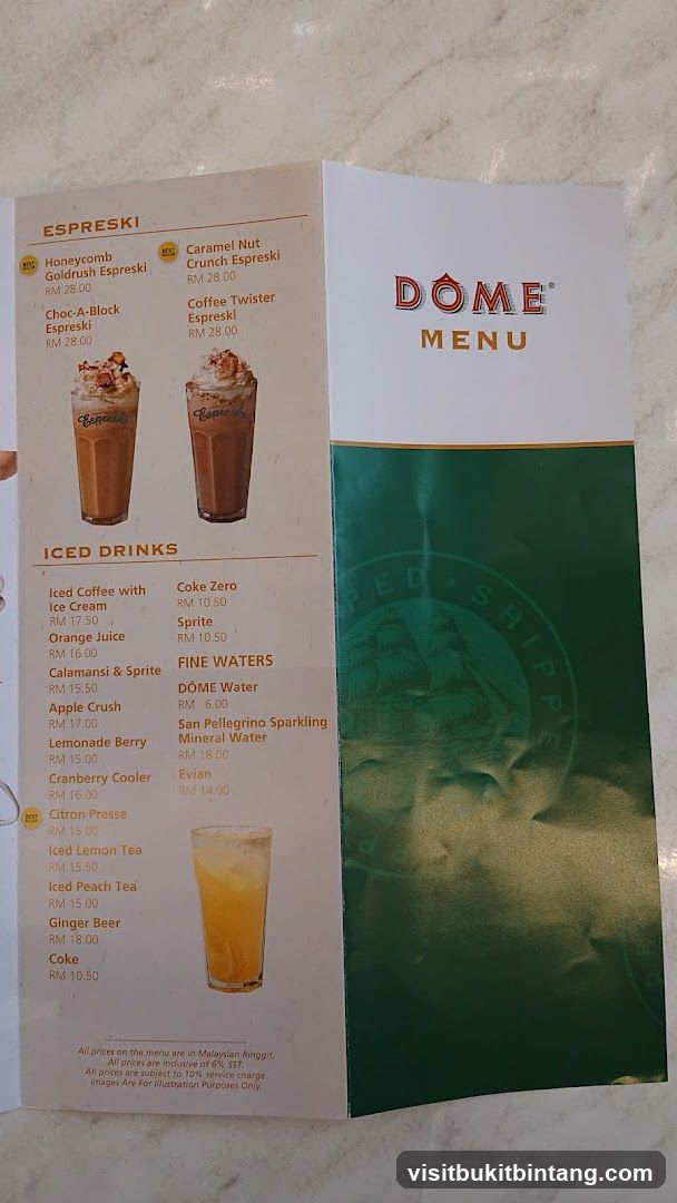 DOME MENU
