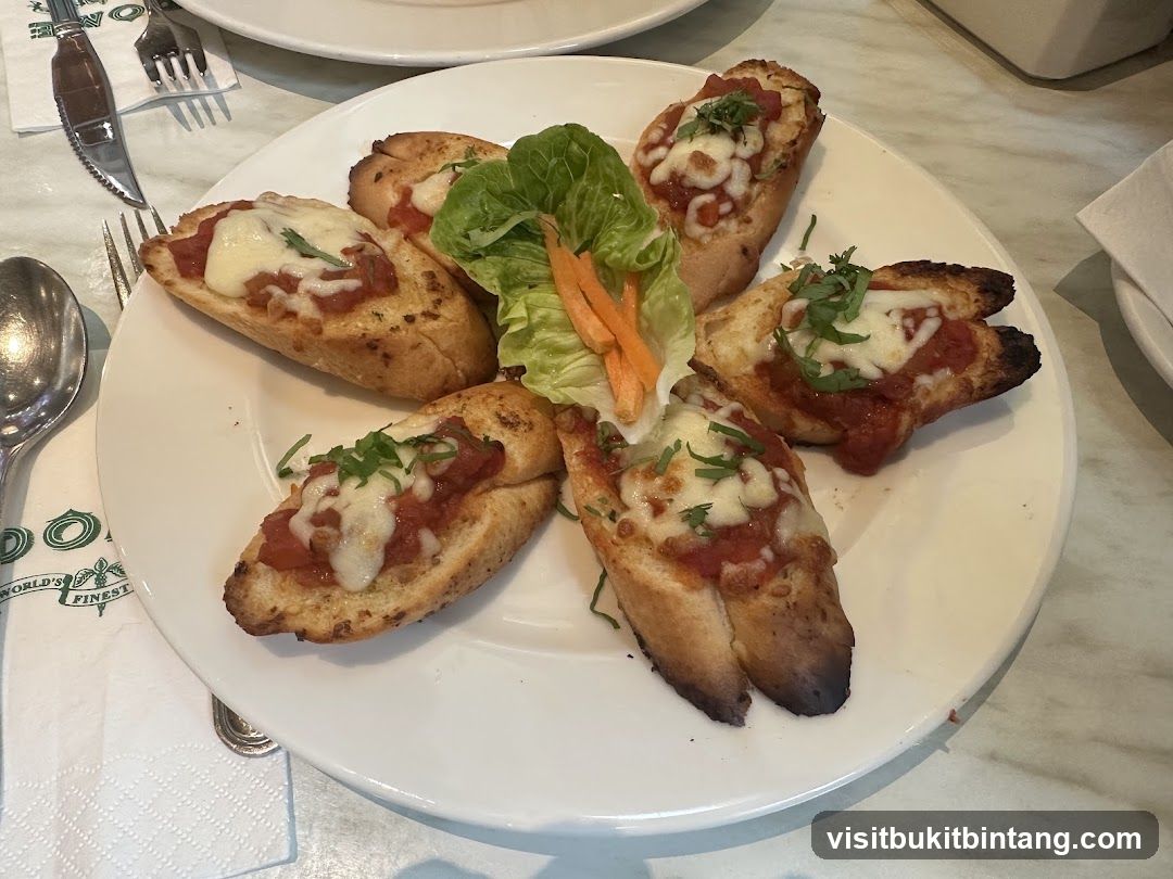 Bruschetta Appetizer