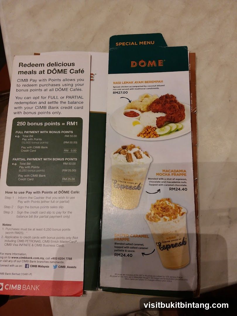 SPECIAL MENU
