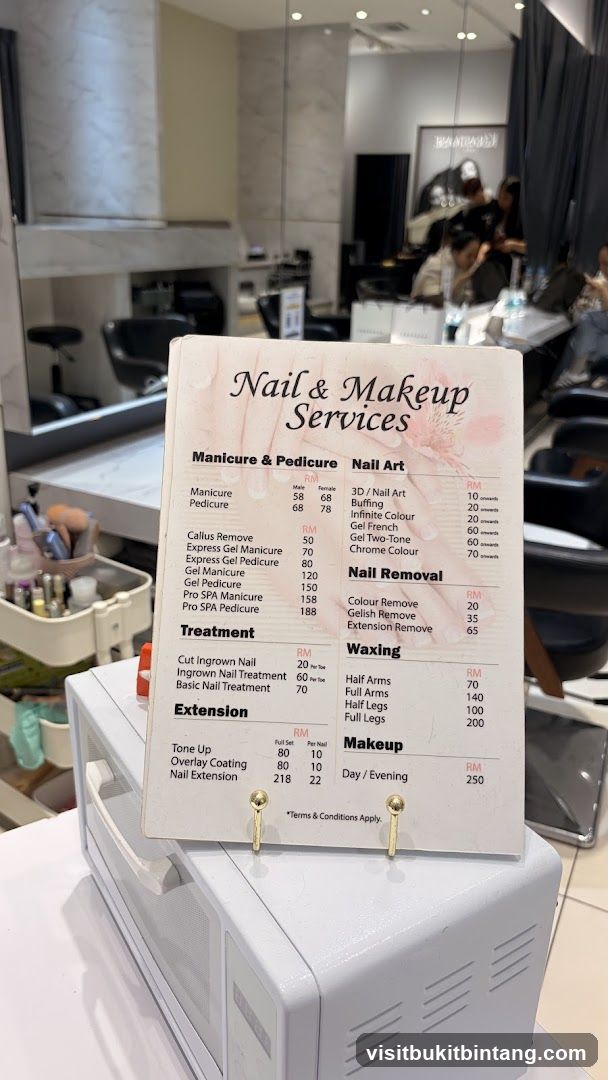Nail & Makeup Services