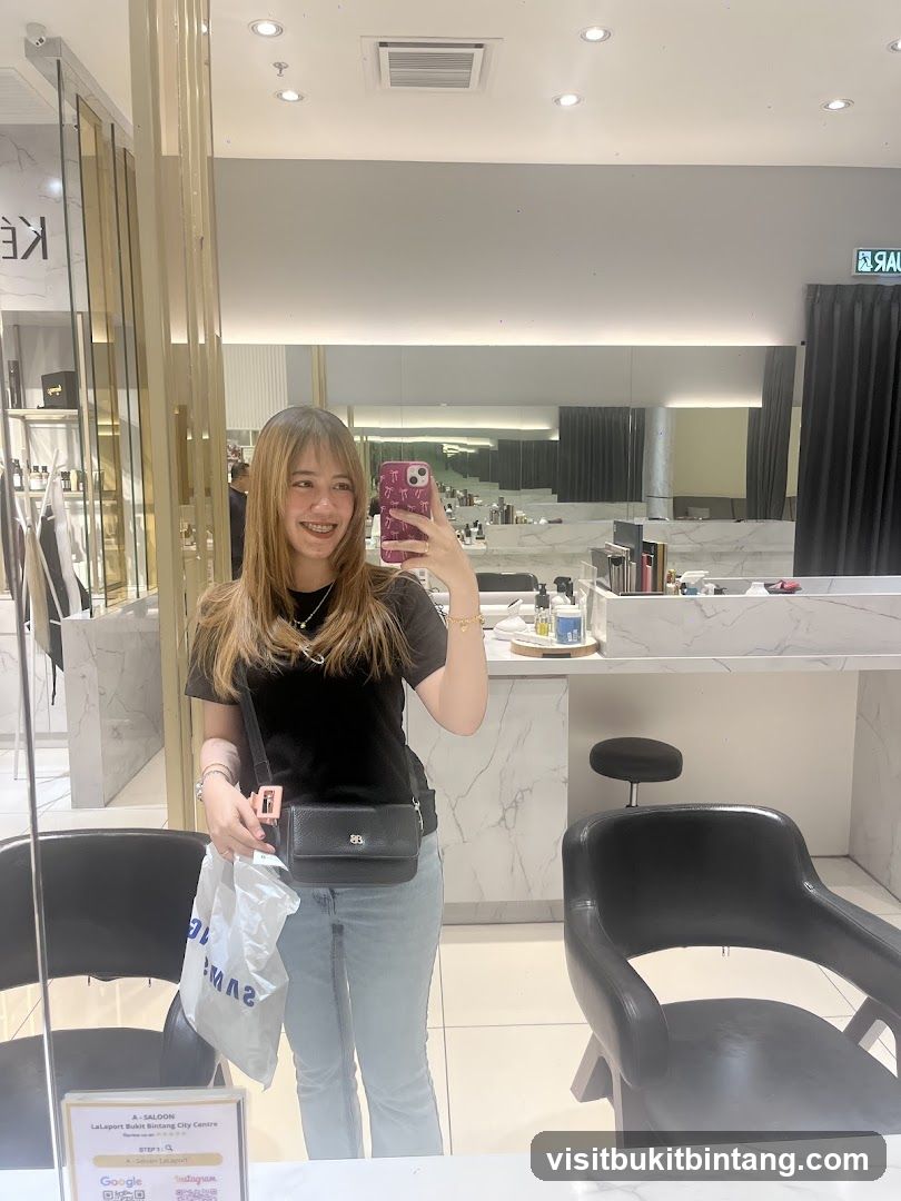 Woman in Salon