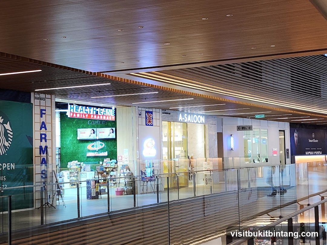 Mall Interior with Shops