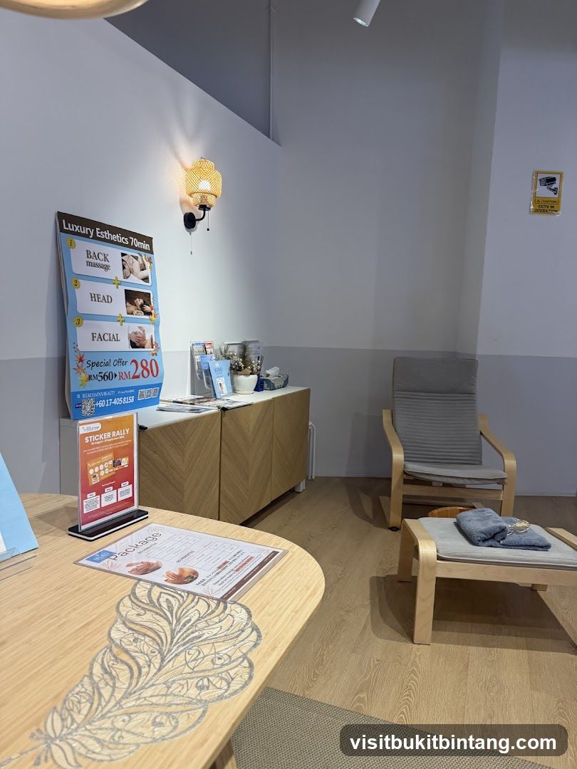 Spa Reception Area