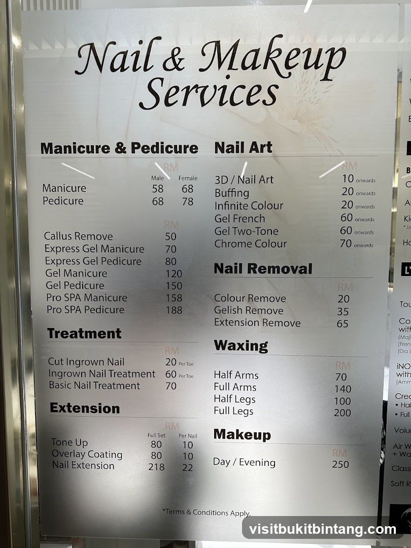 Nail & Makeup Services