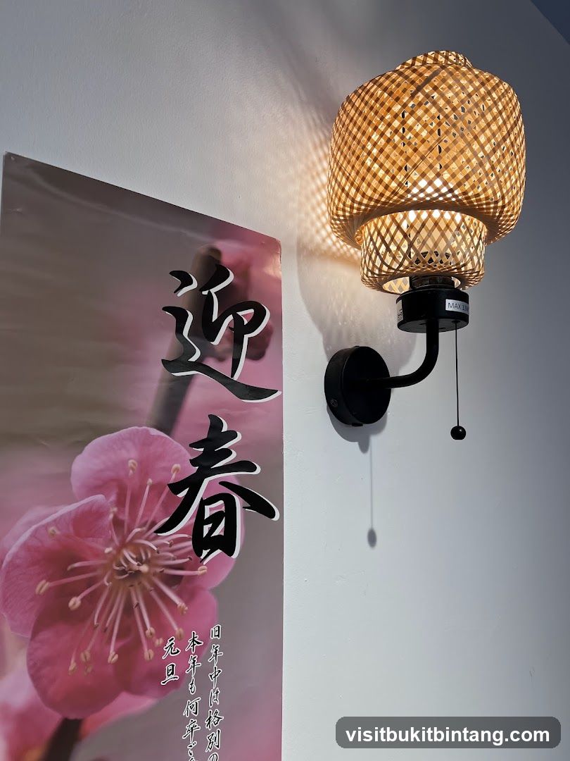 Wall Sconce and Poster