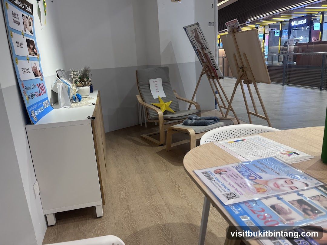 Beauty Salon Waiting Area