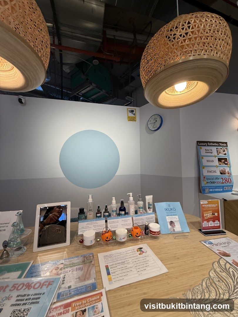 Beauty Products Display