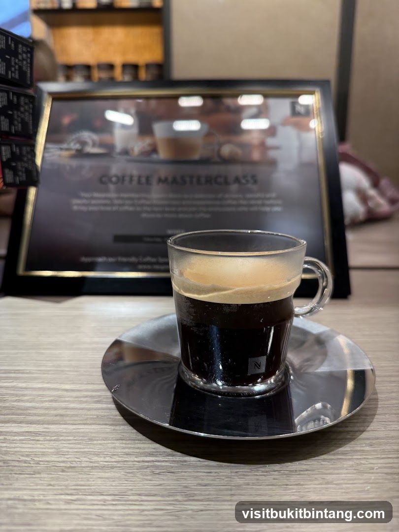 Coffee Masterclass Advertisement