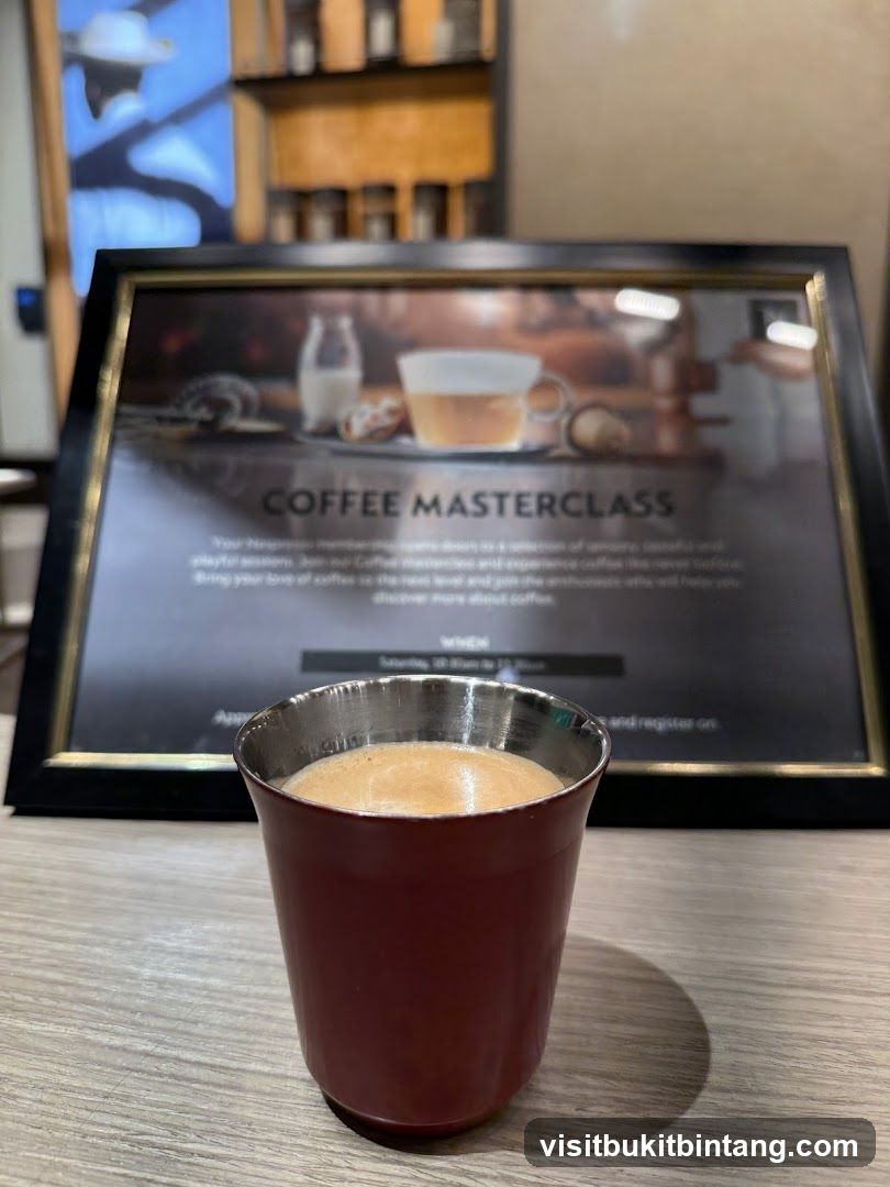 Coffee Masterclass Advertisement