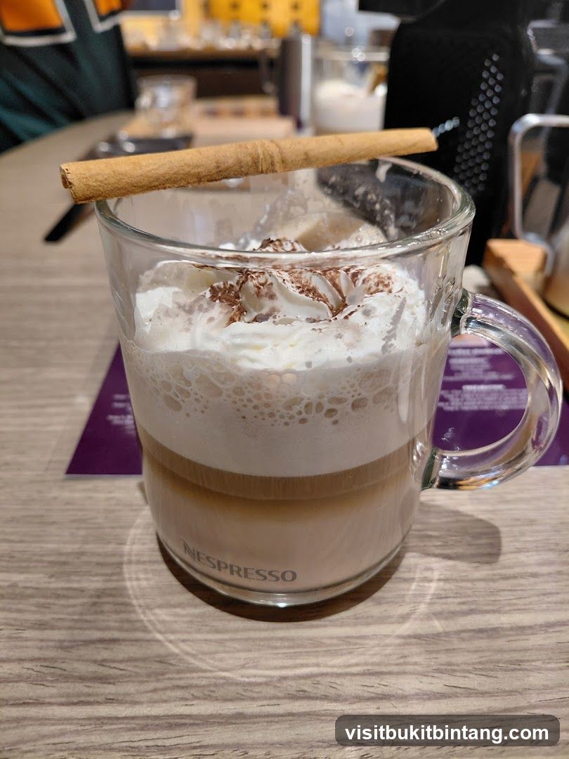 Coffee with Whipped Cream and Cinnamon