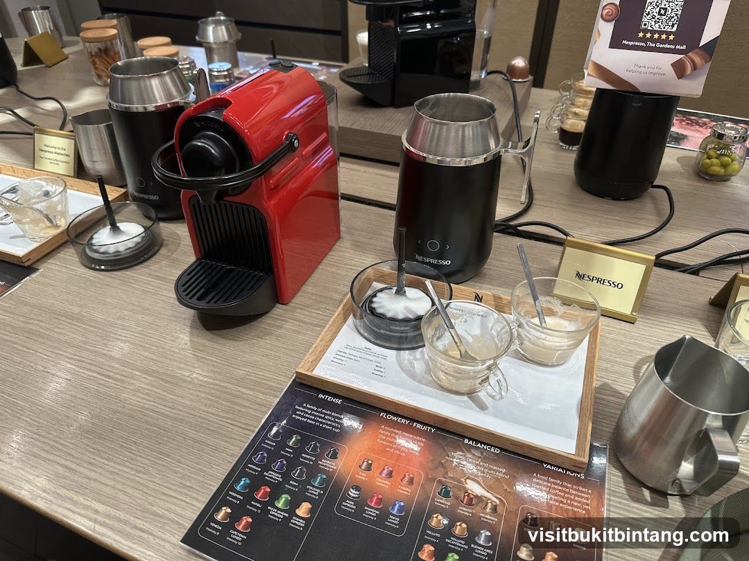 Nespresso Coffee Machine Display