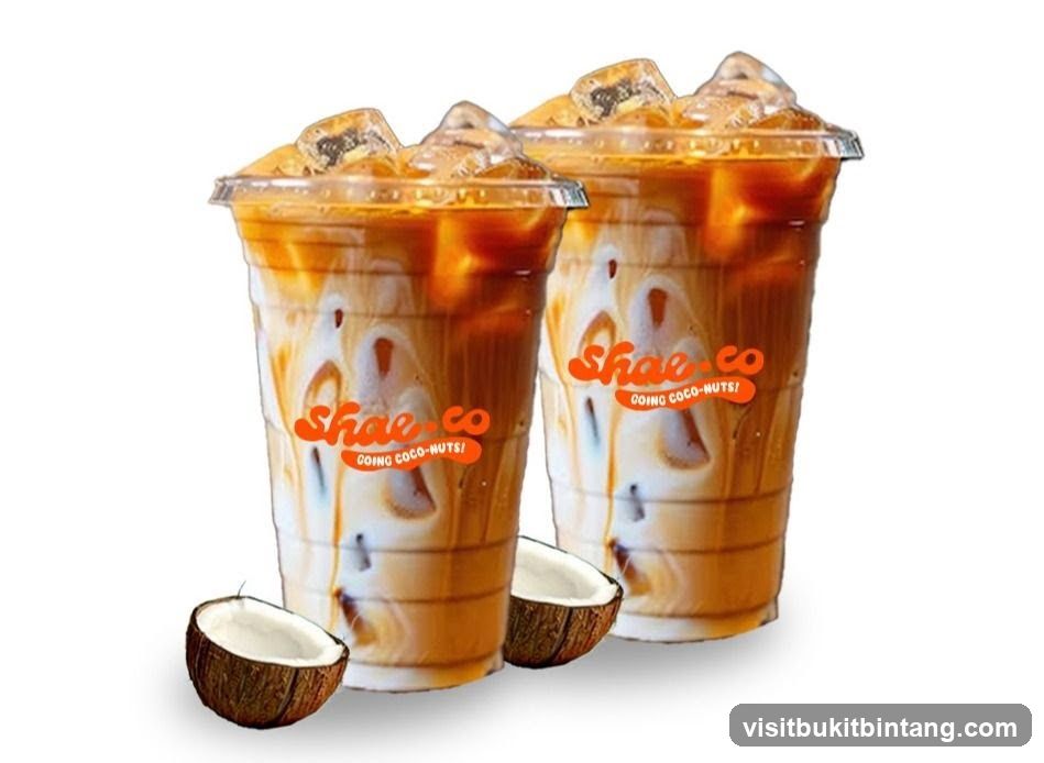 Two Iced Coffee Drinks