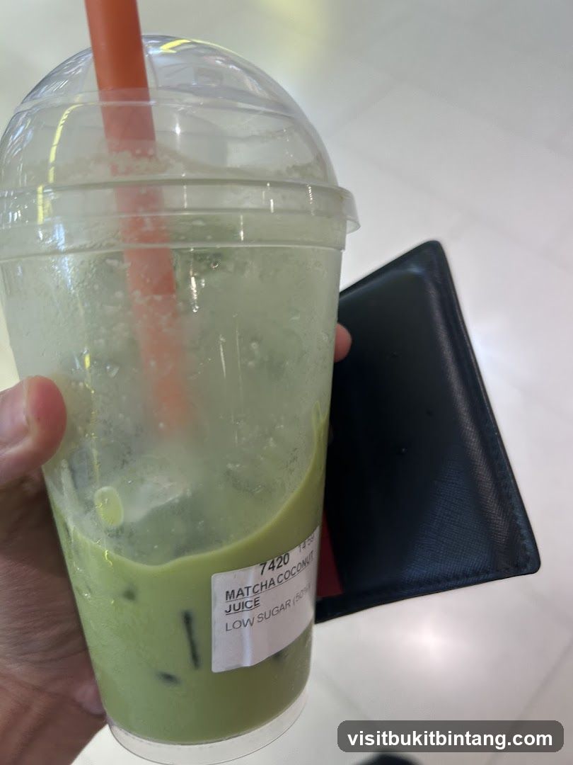 Matcha Coconut Juice