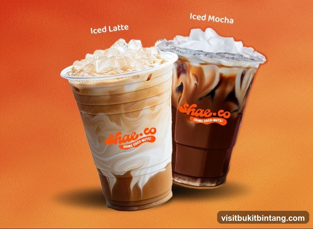 Iced Latte and Iced Mocha