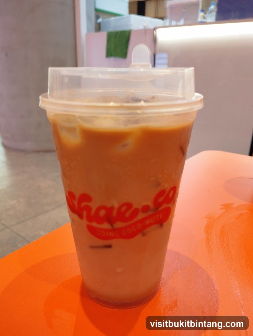 Iced Beverage with Logo