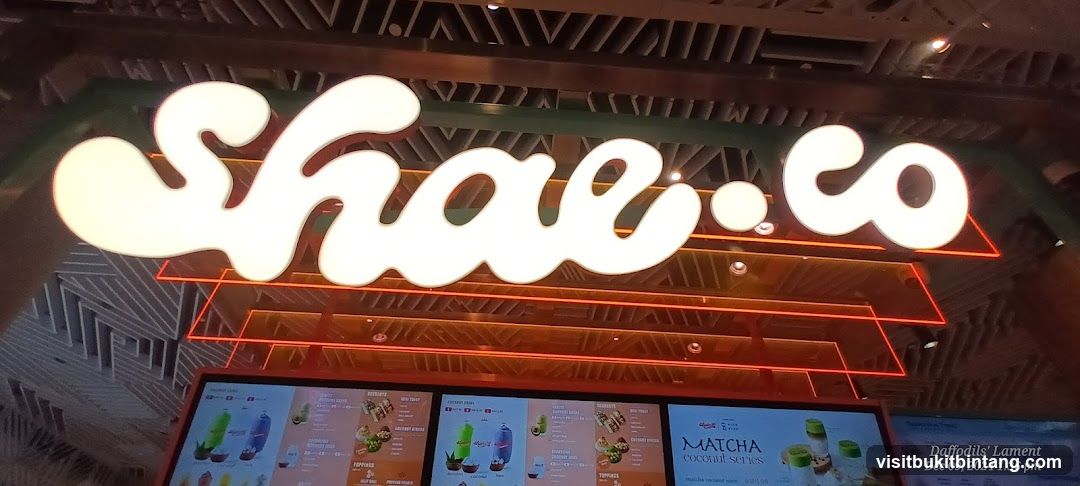 Shae.co Menu