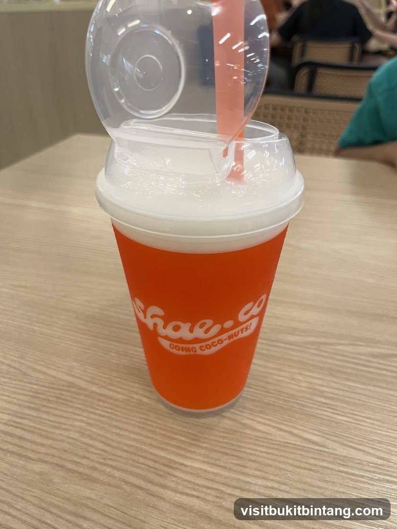 Orange Drink with Logo