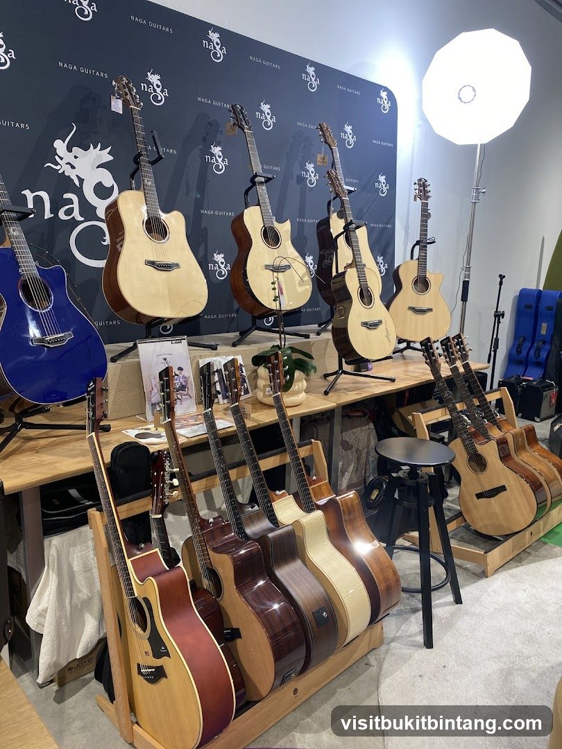 Naga Guitars Display