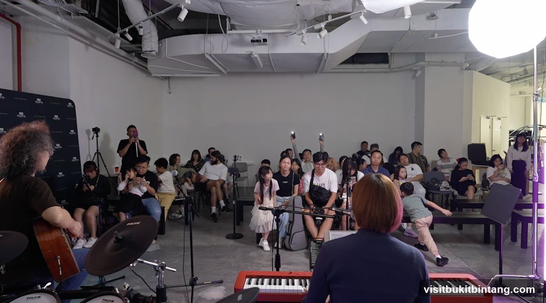 Audience watching a performance