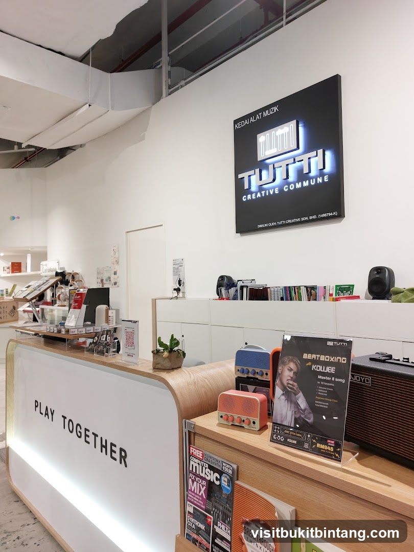 Music Store Counter