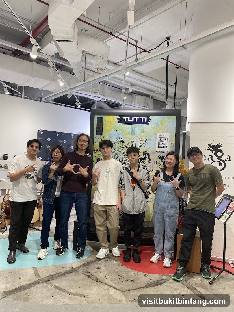 Group Posing in a Store