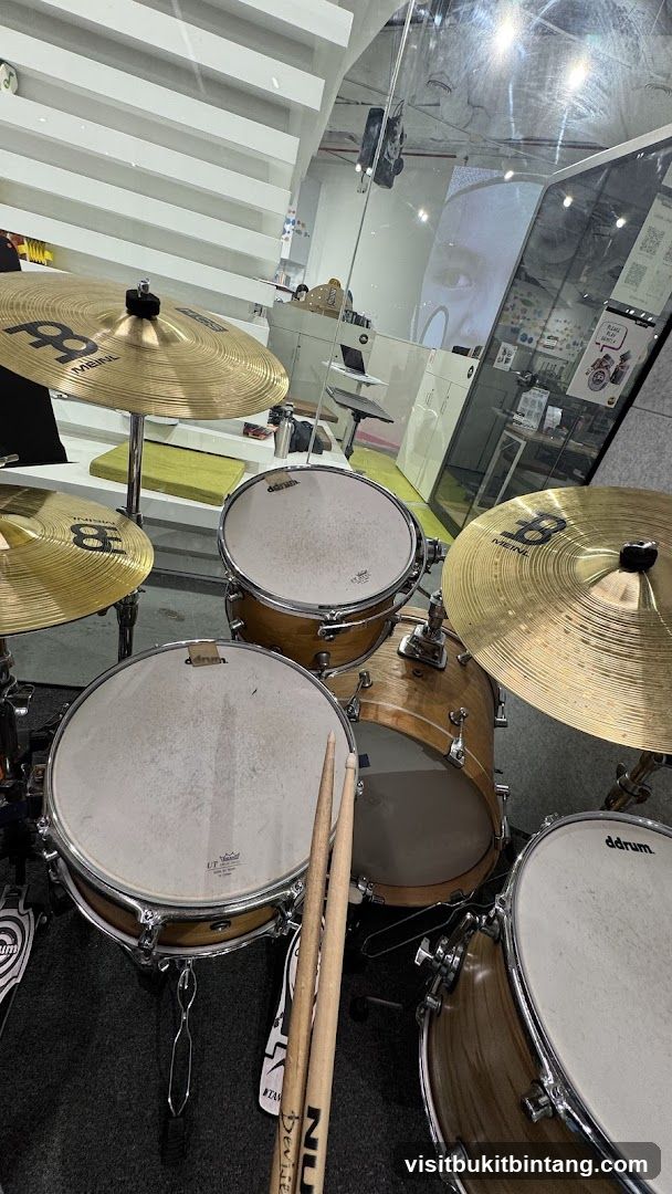 Drum Set with Drumsticks