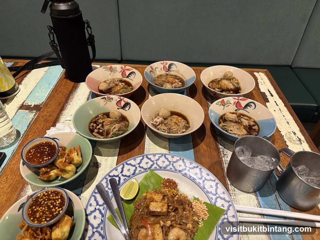 Noodle Bowls and Appetizers