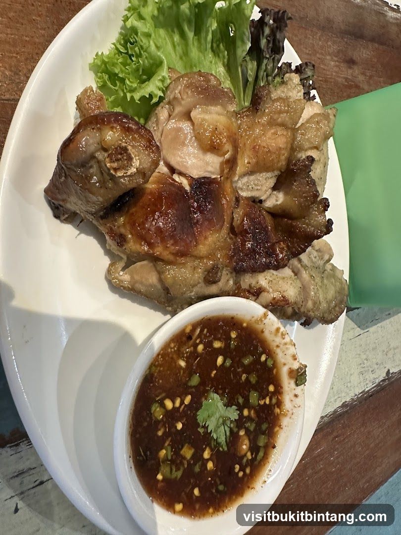 Roasted Chicken with Dipping Sauce