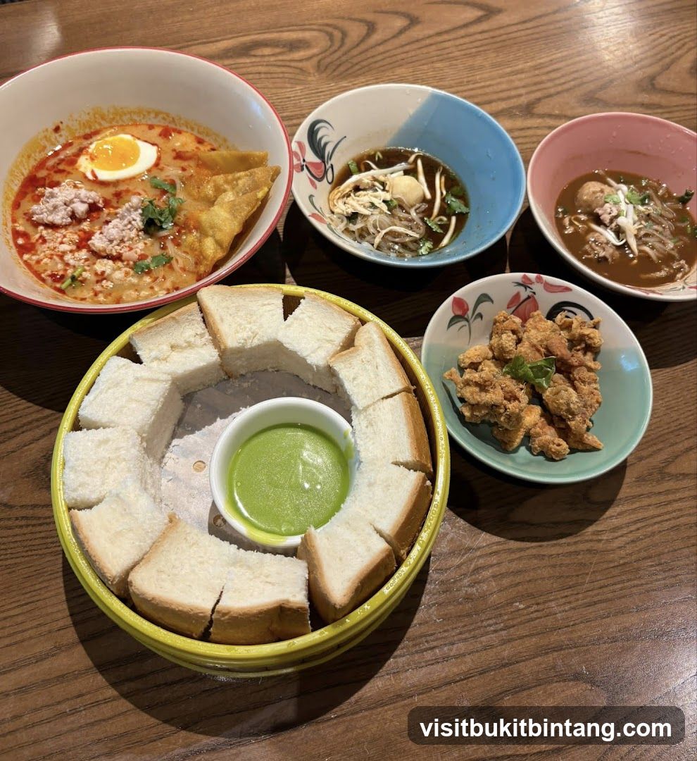 Thai Noodle Dishes and Appetizers