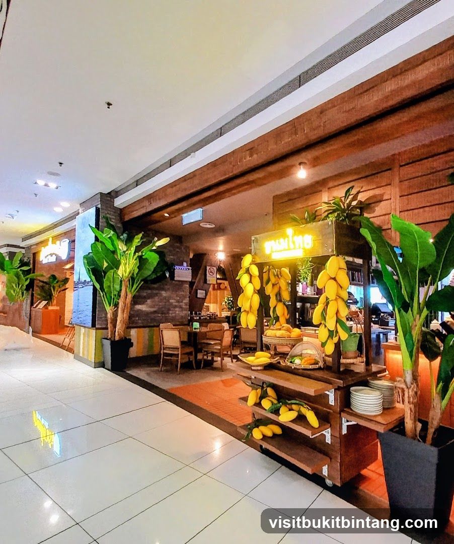 Thai Restaurant Display