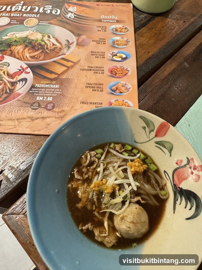 THAI BOAT NOODLE