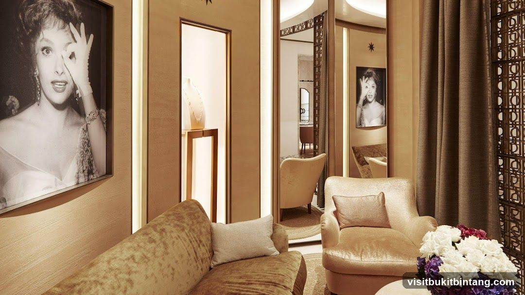 Luxurious Interior with Vintage Portrait and Floral Arrangement
