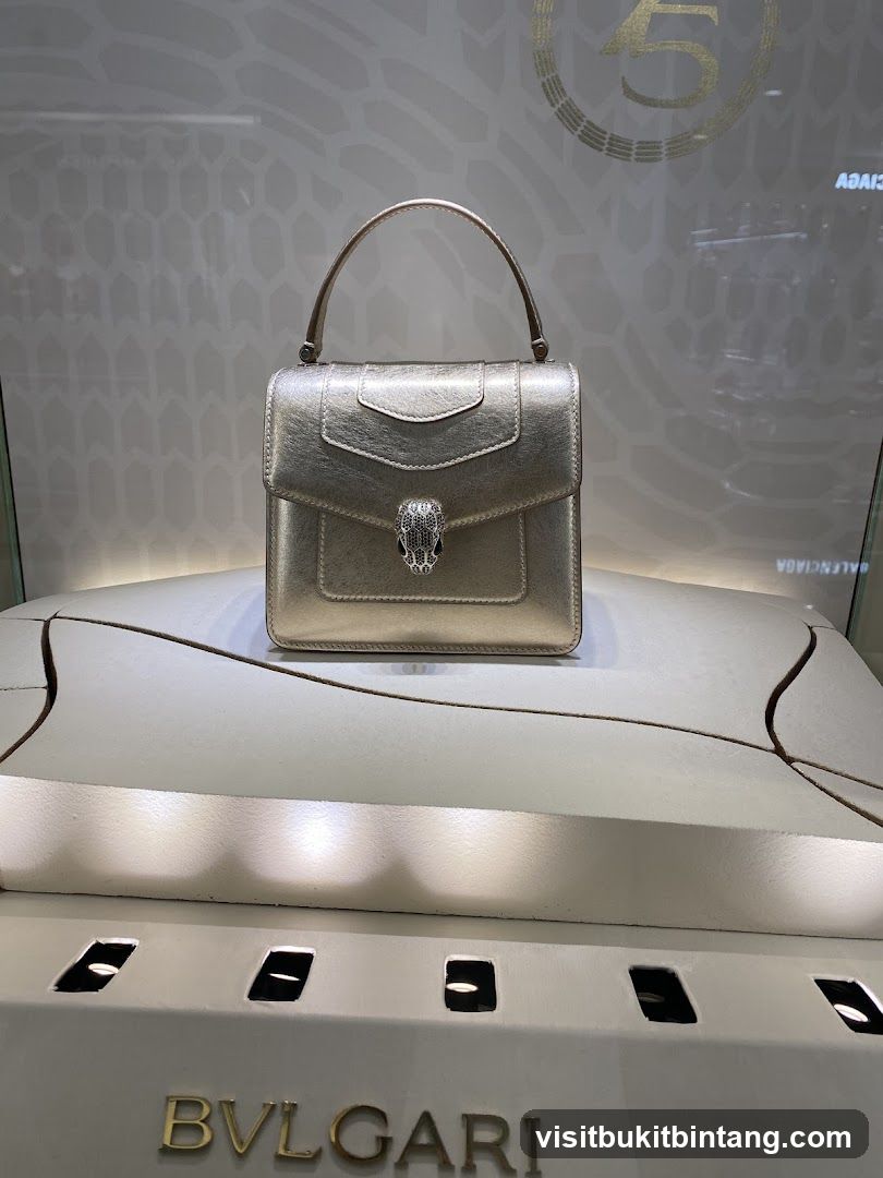 Bulgari Handbag Display