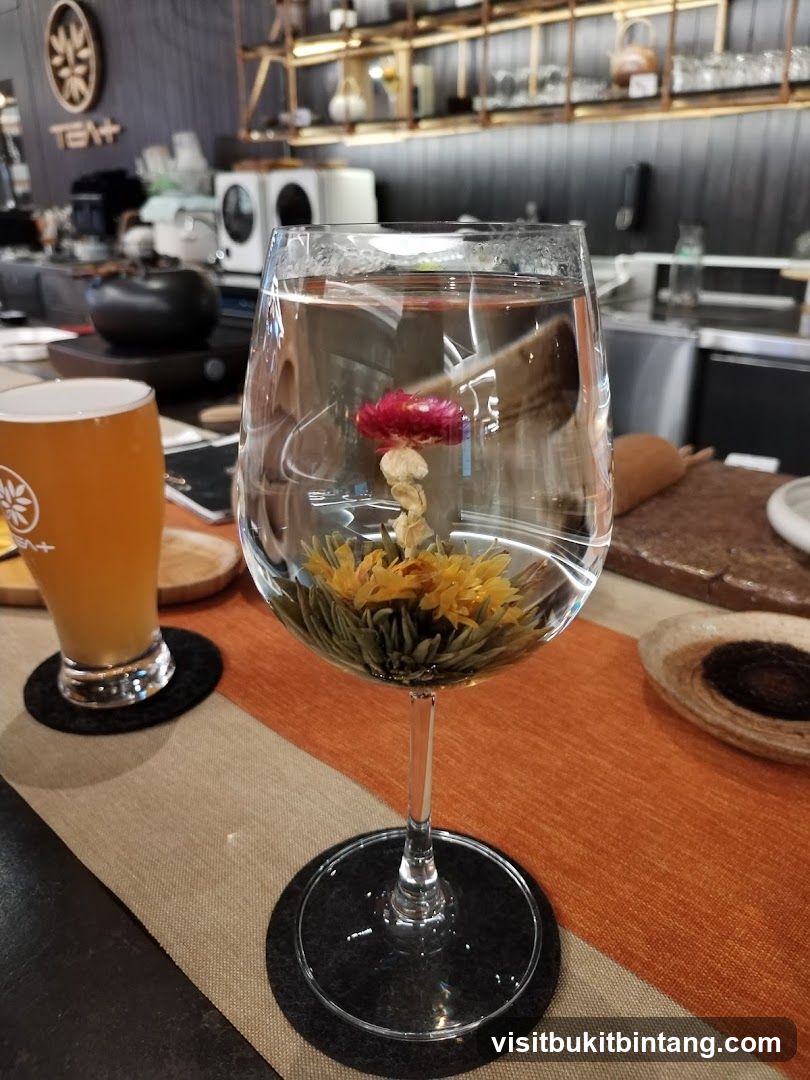 Blooming Tea and Drink