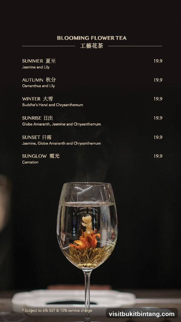 BLOOMING FLOWER TEA