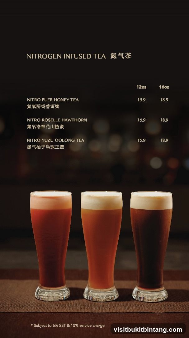 NITROGEN INFUSED TEA