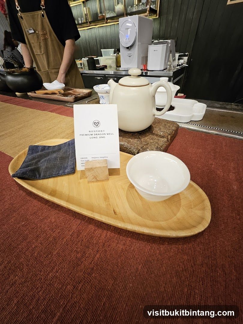 Tea Tasting Setup