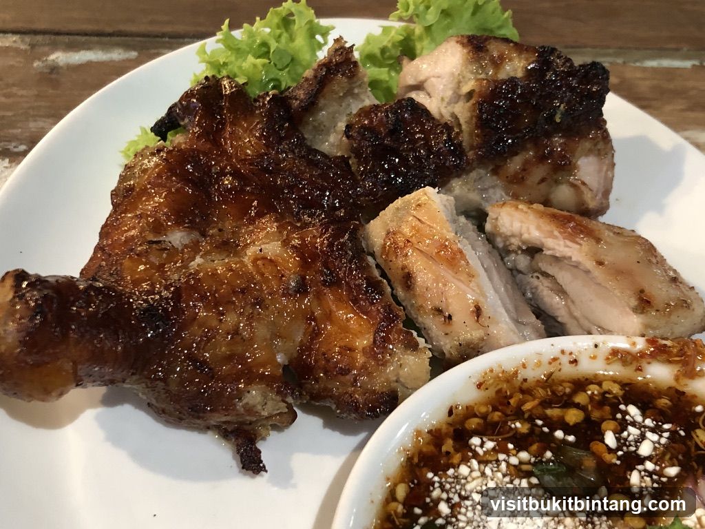 Grilled Chicken with Dipping Sauce