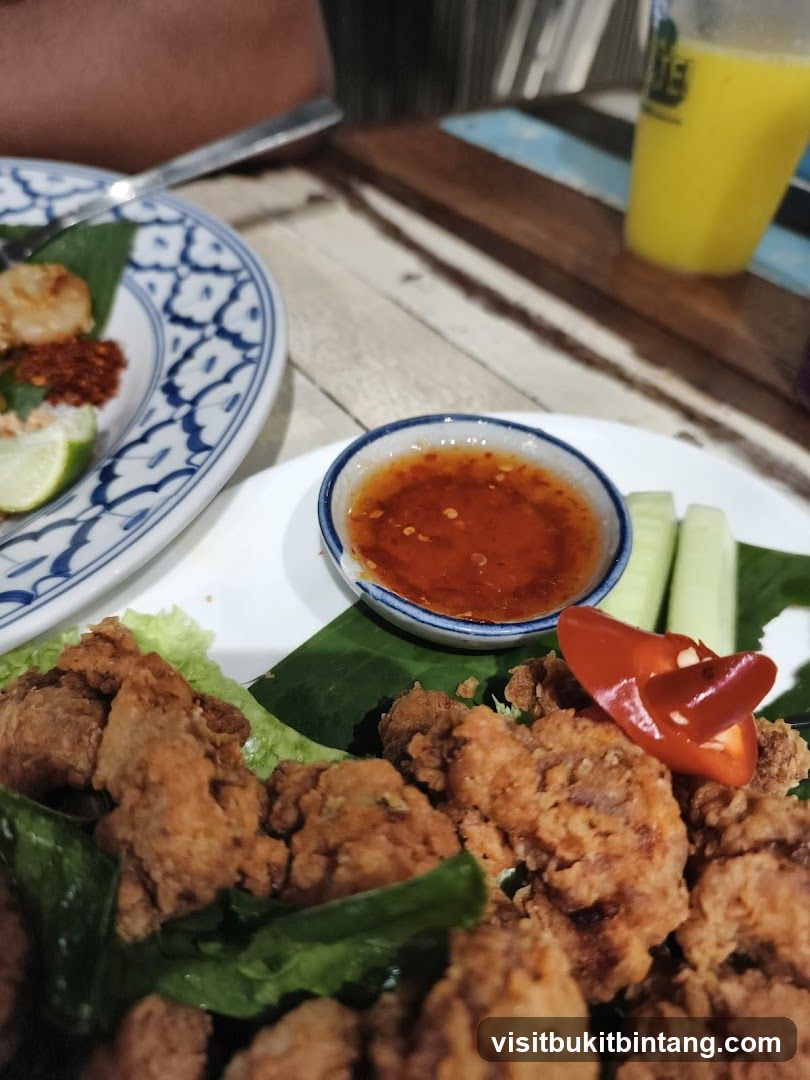 Fried Chicken with Dipping Sauce