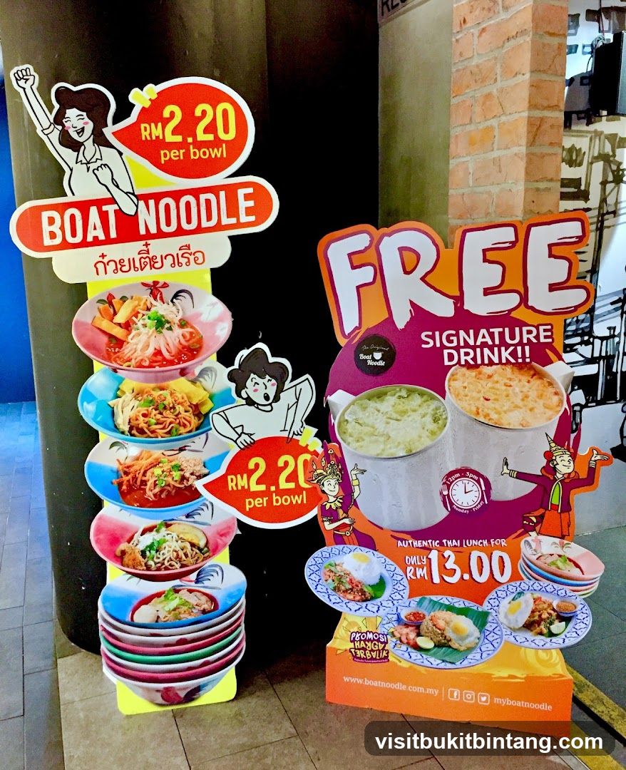 Boat Noodle Promotions