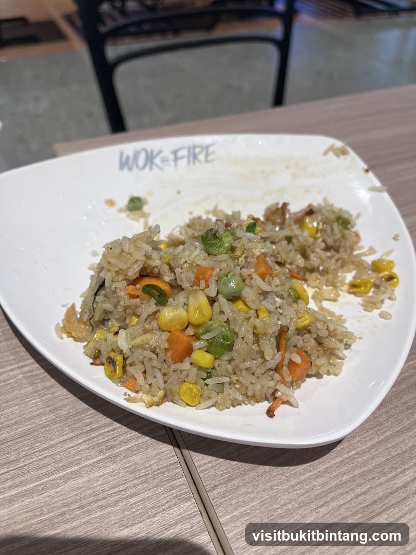 Fried Rice on a Plate