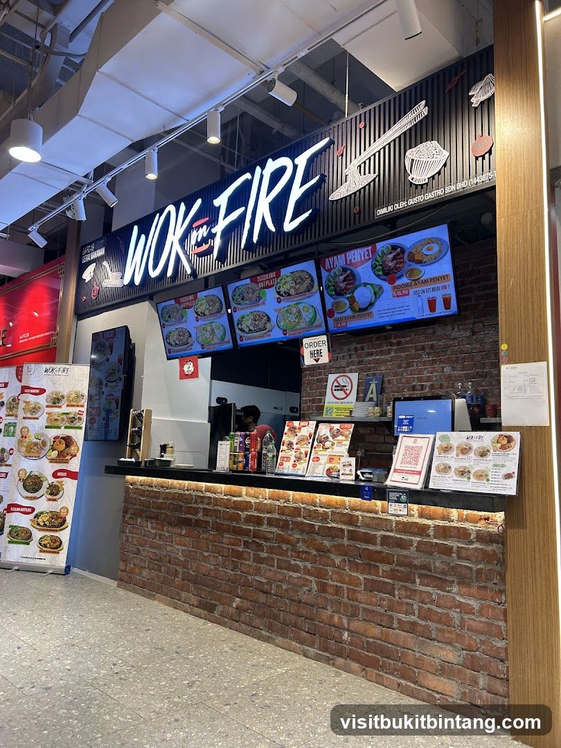 Wok On Fire @ LaLaport