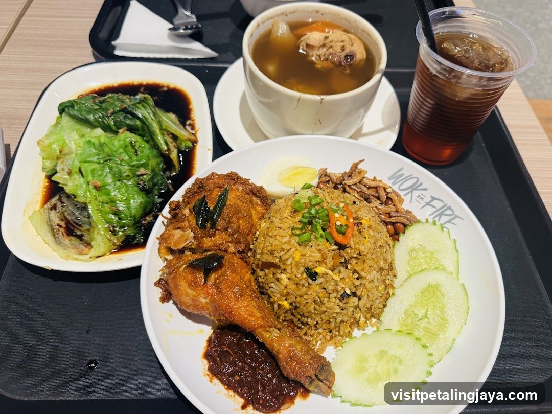 Nasi Lemak Meal Tray