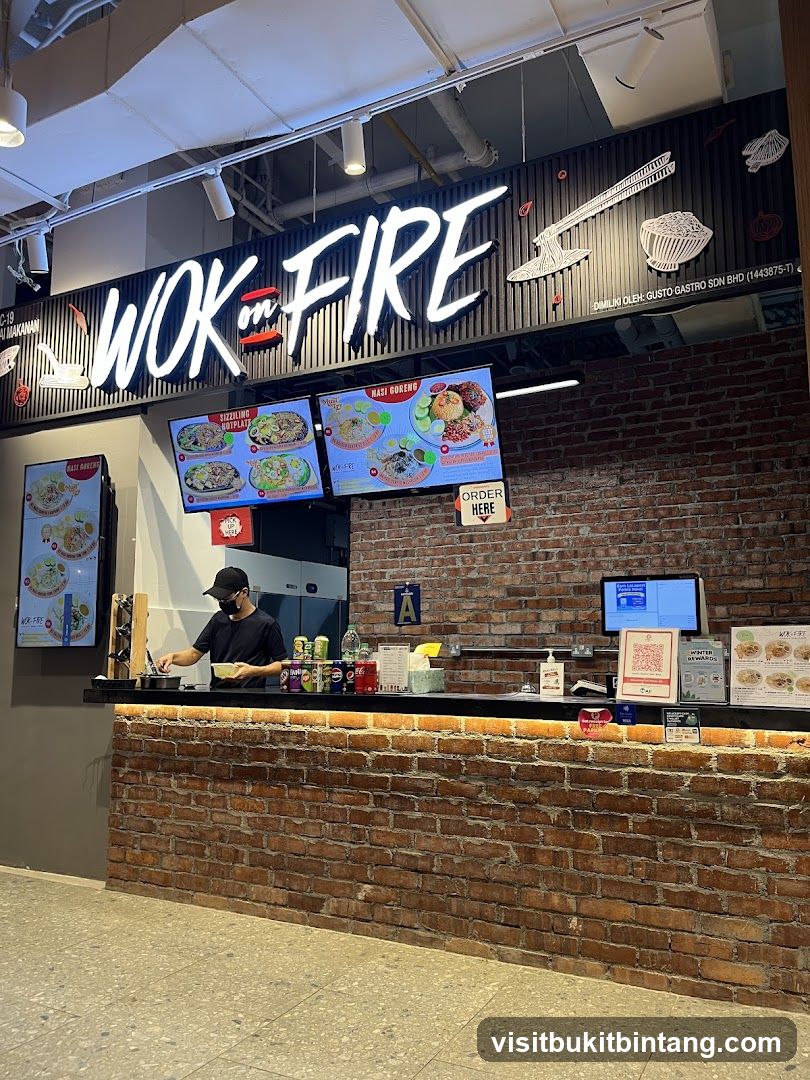 Wok On Fire @ LaLaport